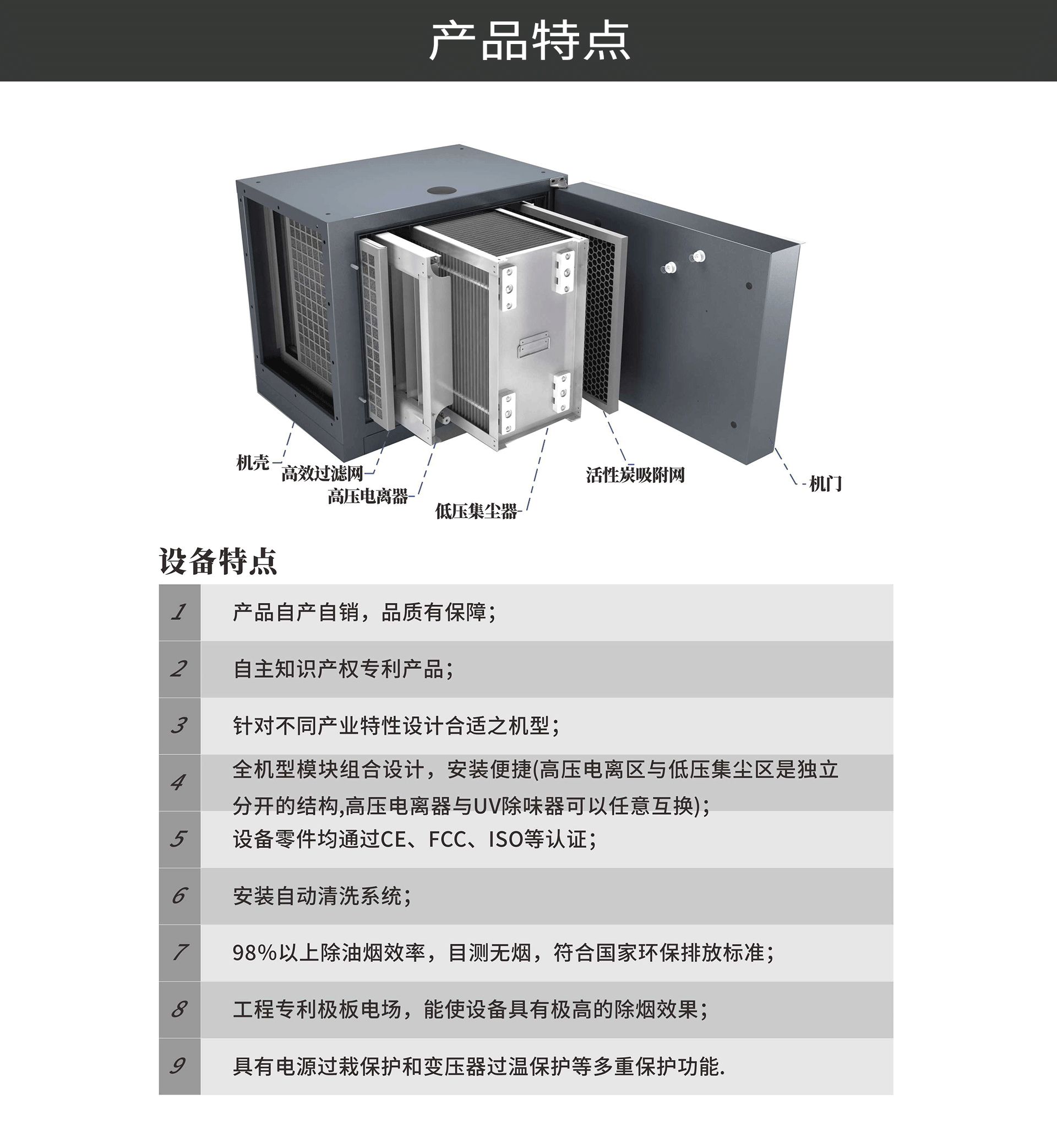 油煙凈化器，油煙凈化設(shè)備，油煙凈化機(jī)