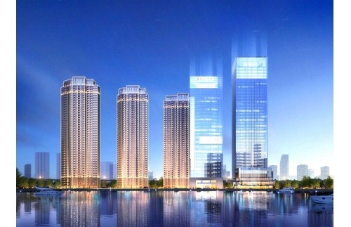 湖北孝感福星水岸國(guó)際75萬(wàn)風(fēng)量油煙凈化器安裝項(xiàng)目案例